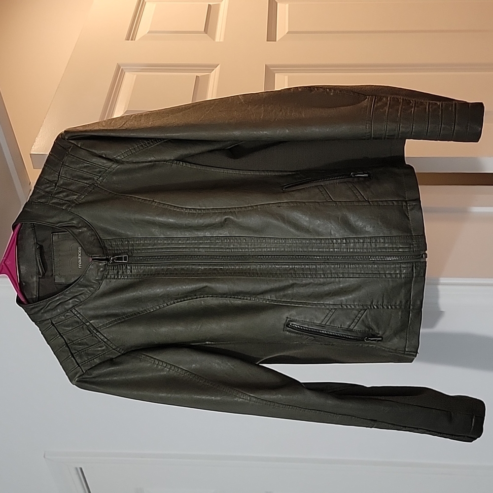 Maurices, leather jacket, medium